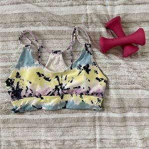 💪🏻 Wild Fox Sweat Ombré Medium Sports Bra
